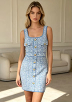 Women Vintage  Summer Mini Dresses Natural Waist